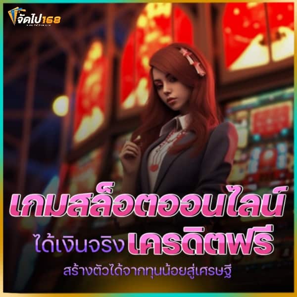 เกมสล็อตออนไลน์ ได้เงินจริง เครดิตฟรี